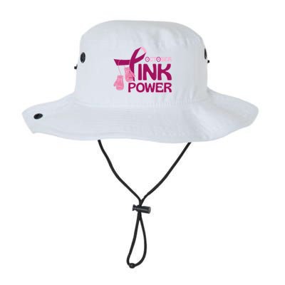 October Pink Power Breast Cancer Bucket Hat