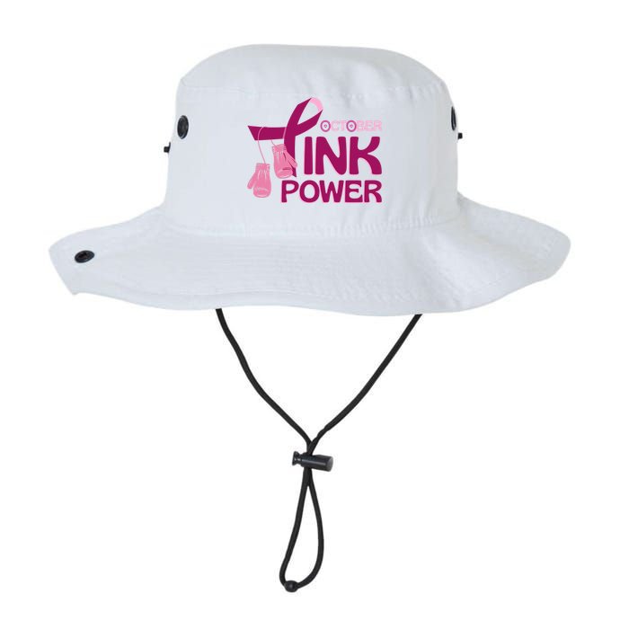 October Pink Power Breast Cancer Legacy Cool Fit Booney Bucket Hat