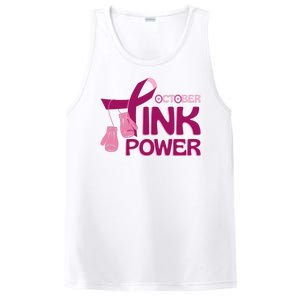 October Pink Power Breast Cancer PosiCharge Competitor Tank