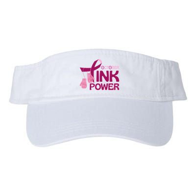 October Pink Power Breast Cancer Visor