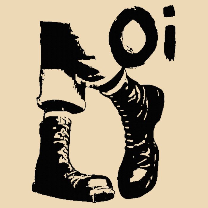 Oi Punk Rock With Combat Boots Drawstring Bag