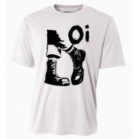 Oi Punk Rock With Combat Boots Cooling Performance Crew T-Shirt