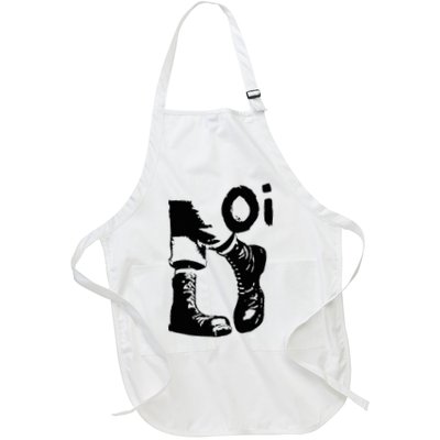 Oi Punk Rock With Combat Boots Apron