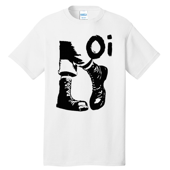 Oi Punk Rock With Combat Boots Tall T-Shirt