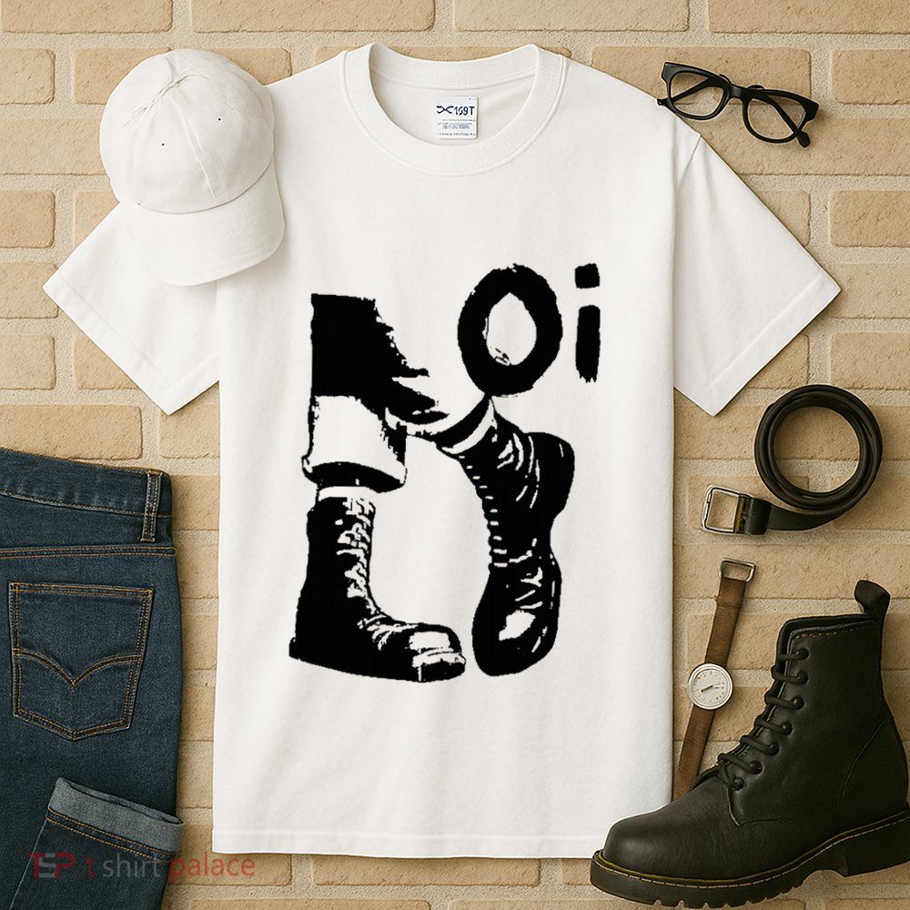 Oi Punk Rock With Combat Boots Tall T-Shirt