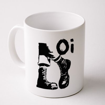 Oi Punk Rock With Combat Boots Mug