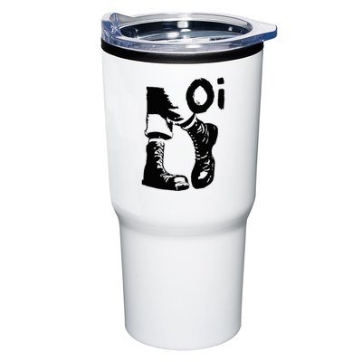 Oi Punk Rock With Combat Boots Tumbler