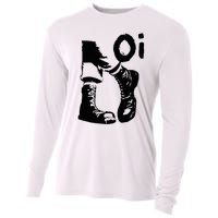 Oi Punk Rock With Combat Boots Cooling Performance Long Sleeve Crew