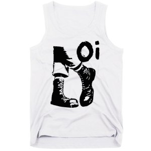 Oi Punk Rock With Combat Boots Tank Top