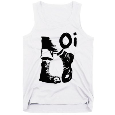 Oi Punk Rock With Combat Boots Tank Top