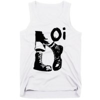 Oi Punk Rock With Combat Boots Tank Top