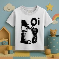 Oi Punk Rock With Combat Boots Toddler T-Shirt