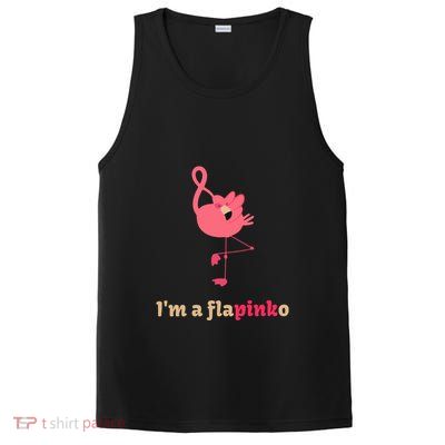 October Pink Ribbon Flamingo Breast Cancer Awareness Month Gift PosiCharge Competitor Tank