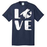 Ocean Puppy Seal Lover Valentines Day Gift Sea Lion Tall T-Shirt