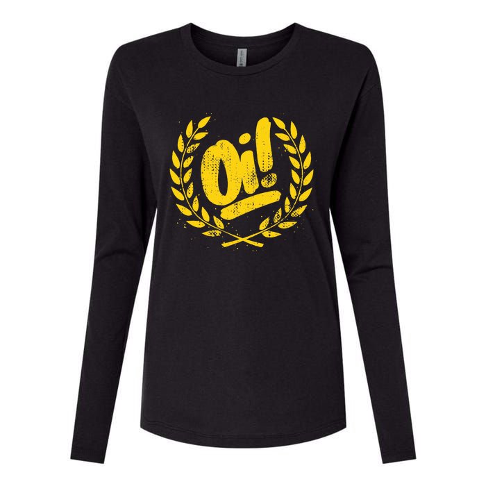 Oi Punk Ska & Punk Rock For 80s Punks & Skinheads Oi! Womens Cotton Relaxed Long Sleeve T-Shirt