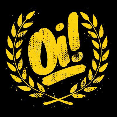 Oi Punk Ska & Punk Rock For 80s Punks & Skinheads Oi! T-Shirt