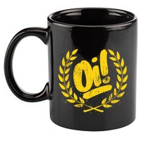 Oi Punk Ska & Punk Rock For 80s Punks & Skinheads Oi! 11oz C Handle Ceramic Mug