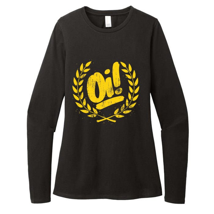 Oi Punk Ska & Punk Rock For 80s Punks & Skinheads Oi! Womens CVC Long Sleeve Shirt