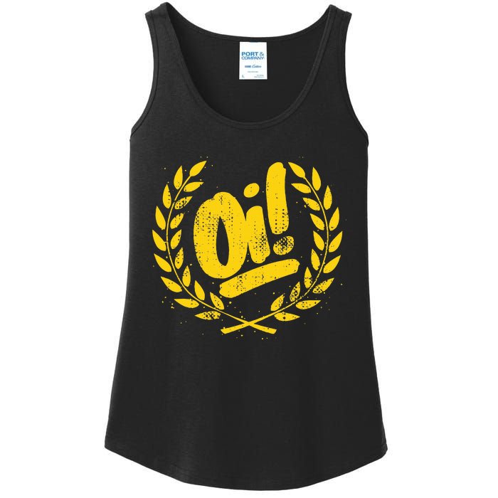 Oi Punk Ska & Punk Rock For 80s Punks & Skinheads Oi! Ladies Essential Tank