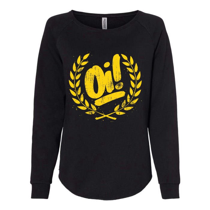 Oi Punk Ska & Punk Rock For 80s Punks & Skinheads Oi! Womens California Wash Sweatshirt