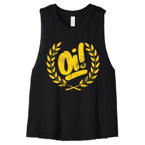 Oi Punk Ska & Punk Rock For 80s Punks & Skinheads Oi! Women's Racerback Cropped Tank