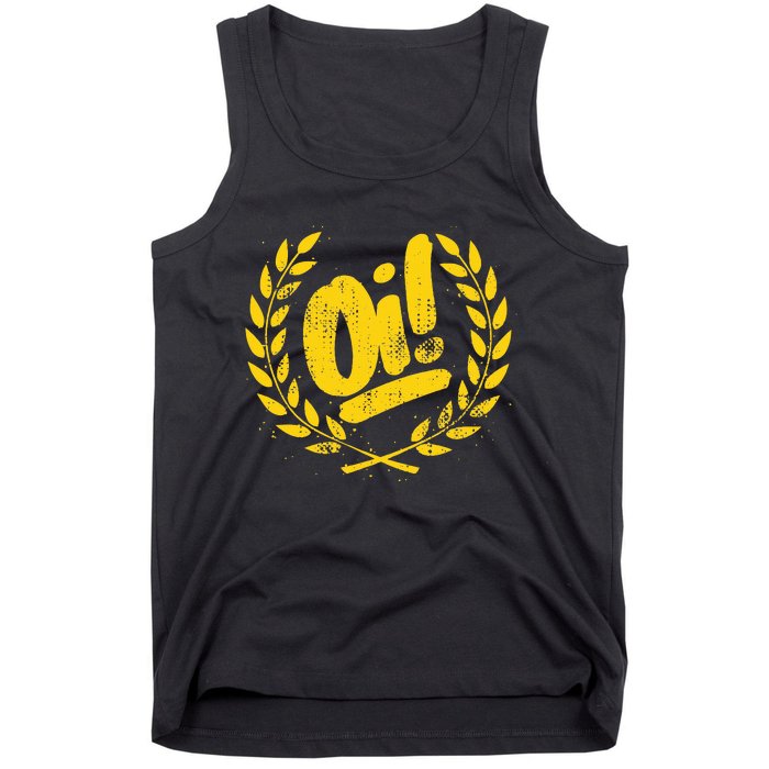 Oi Punk Ska & Punk Rock For 80s Punks & Skinheads Oi! Tank Top