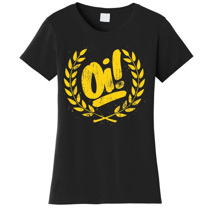 Oi Punk Ska & Punk Rock For 80s Punks & Skinheads Oi! Women's T-Shirt