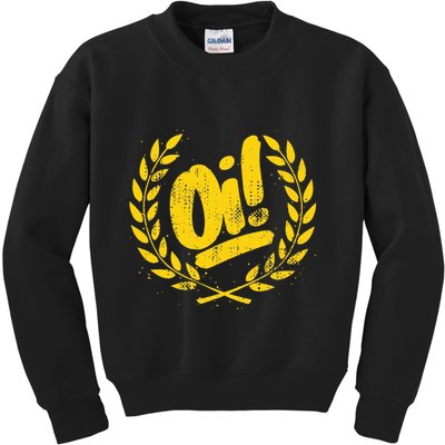 Oi Punk Ska & Punk Rock For 80s Punks & Skinheads Oi! Kids Sweatshirt