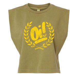 Oi Punk Ska & Punk Rock For 80s Punks & Skinheads Oi! Garment-Dyed Women's Muscle Tee