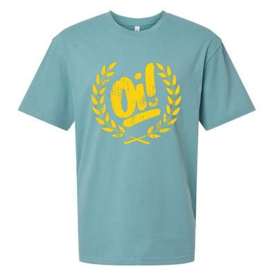 Oi Punk Ska & Punk Rock For 80s Punks & Skinheads Oi! Sueded Cloud Jersey T-Shirt