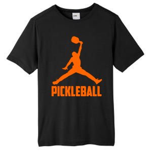 Orange Pickleball Sports Logo Tall Fusion ChromaSoft Performance T-Shirt