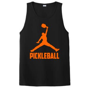 Orange Pickleball Sports Logo PosiCharge Competitor Tank