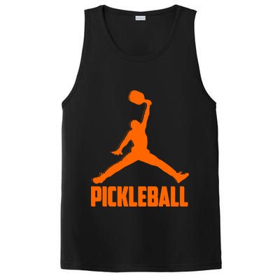Orange Pickleball Sports Logo PosiCharge Competitor Tank