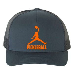 Orange Pickleball Sports Logo Yupoong Adult 5-Panel Trucker Hat