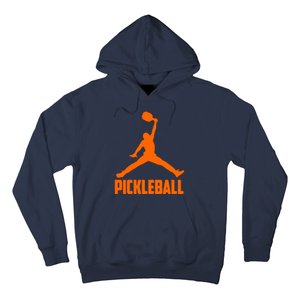 Orange Pickleball Sports Logo Hoodie