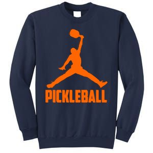 Orange Pickleball Sports Logo Sweatshirt