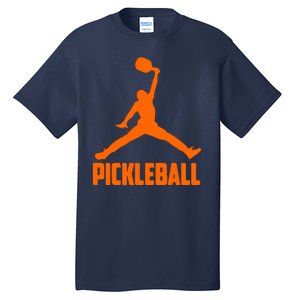 Orange Pickleball Sports Logo Tall T-Shirt