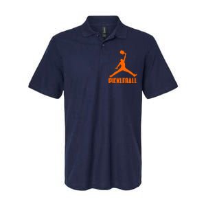 Orange Pickleball Sports Logo Softstyle Adult Sport Polo