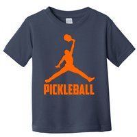 Orange Pickleball Sports Logo Toddler T-Shirt