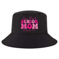 One Proud Senior Mom Class Of 2025 Graduation Groovy Print Cool Comfort Performance Bucket Hat