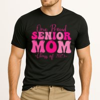 One Proud Senior Mom Class Of 2025 Graduation Groovy Print Performance Shirt