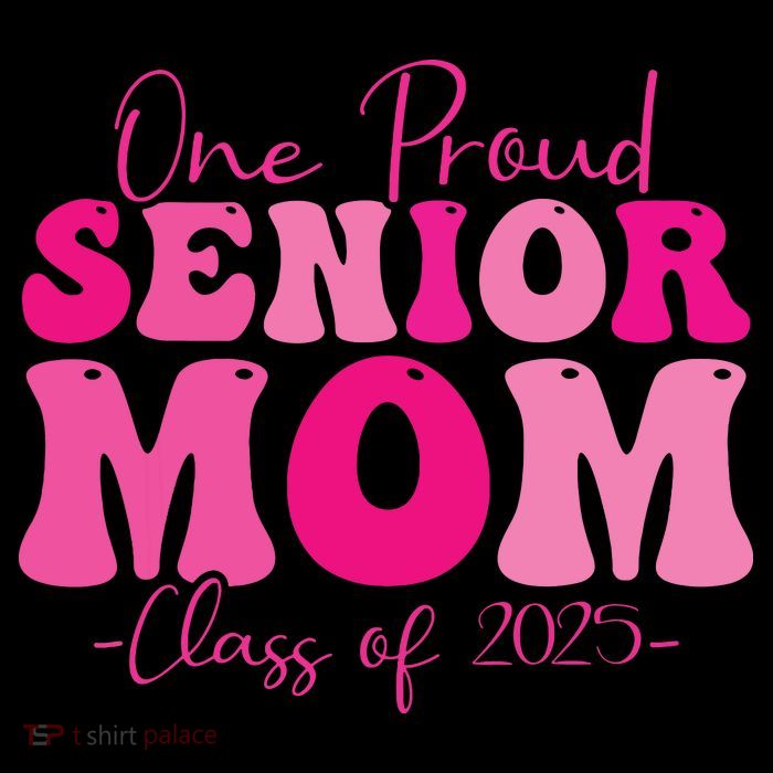 One Proud Senior Mom Class Of 2025 Graduation Groovy Print Baby Bodysuit