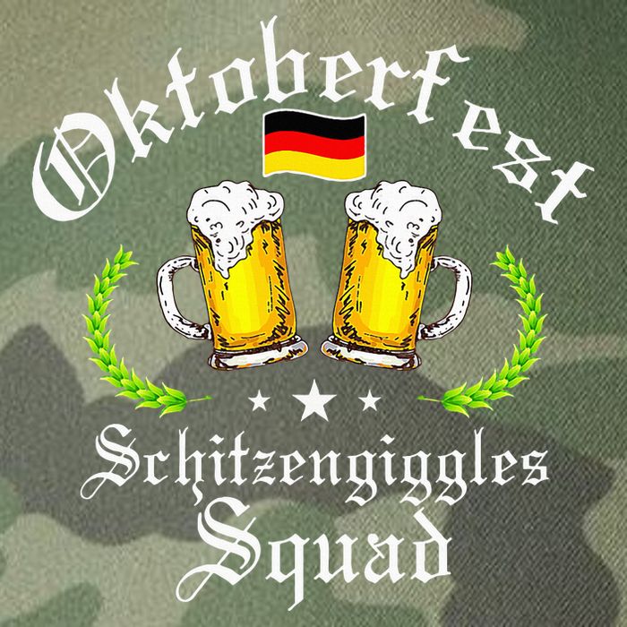 Oktoberfest Party Schitzengiggles Drinking Squad Legacy Tie Dye Trucker Hat