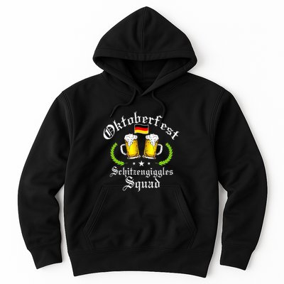 Oktoberfest Party Schitzengiggles Drinking Squad Hoodie