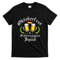 Oktoberfest Party Schitzengiggles Drinking Squad T-Shirt