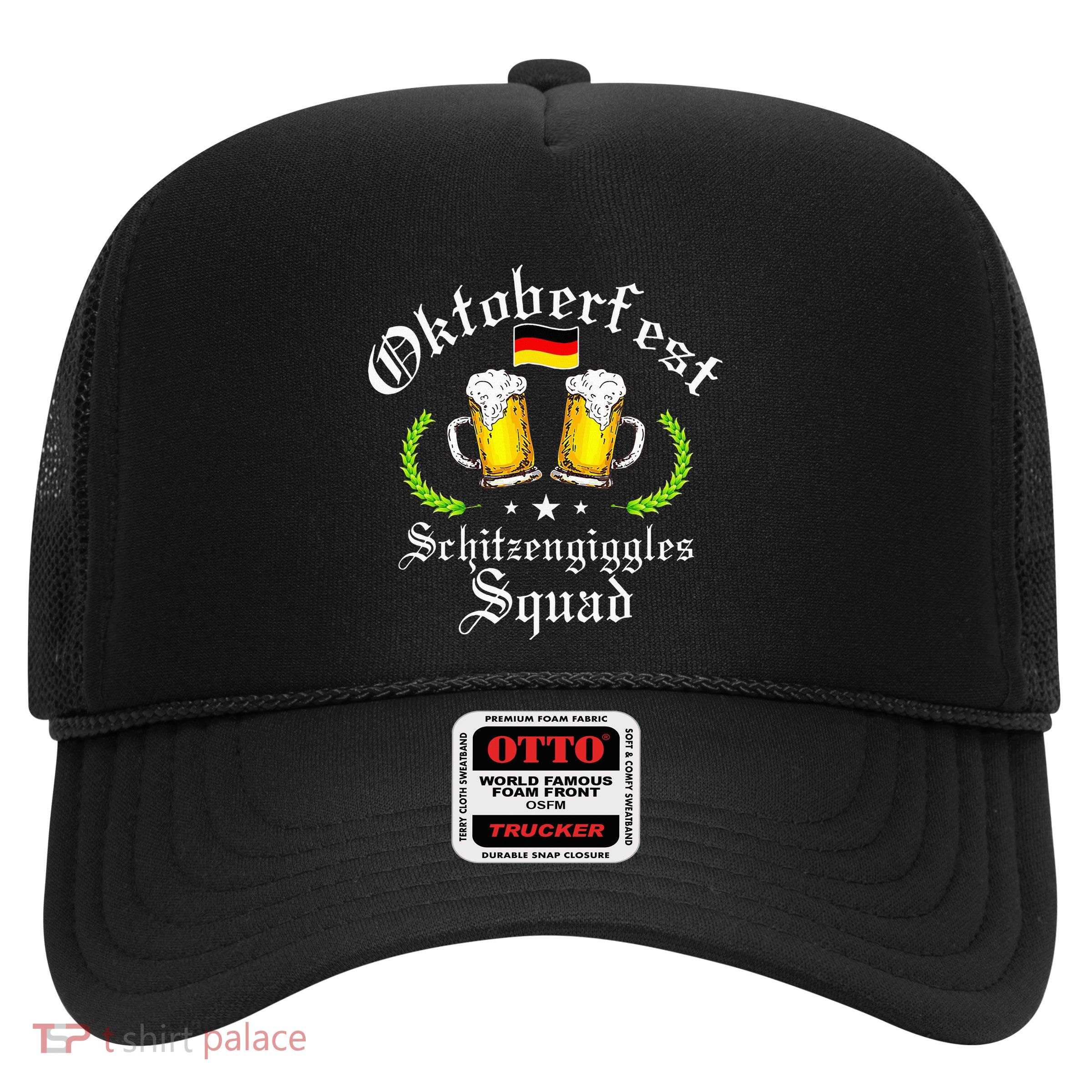 Oktoberfest Party Schitzengiggles Drinking Squad Trucker Hat