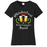 Oktoberfest Party Schitzengiggles Drinking Squad Women's T-Shirt