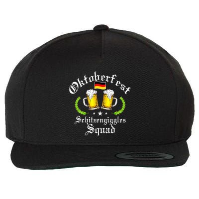 Oktoberfest Party Schitzengiggles Drinking Squad Wool Snapback Cap