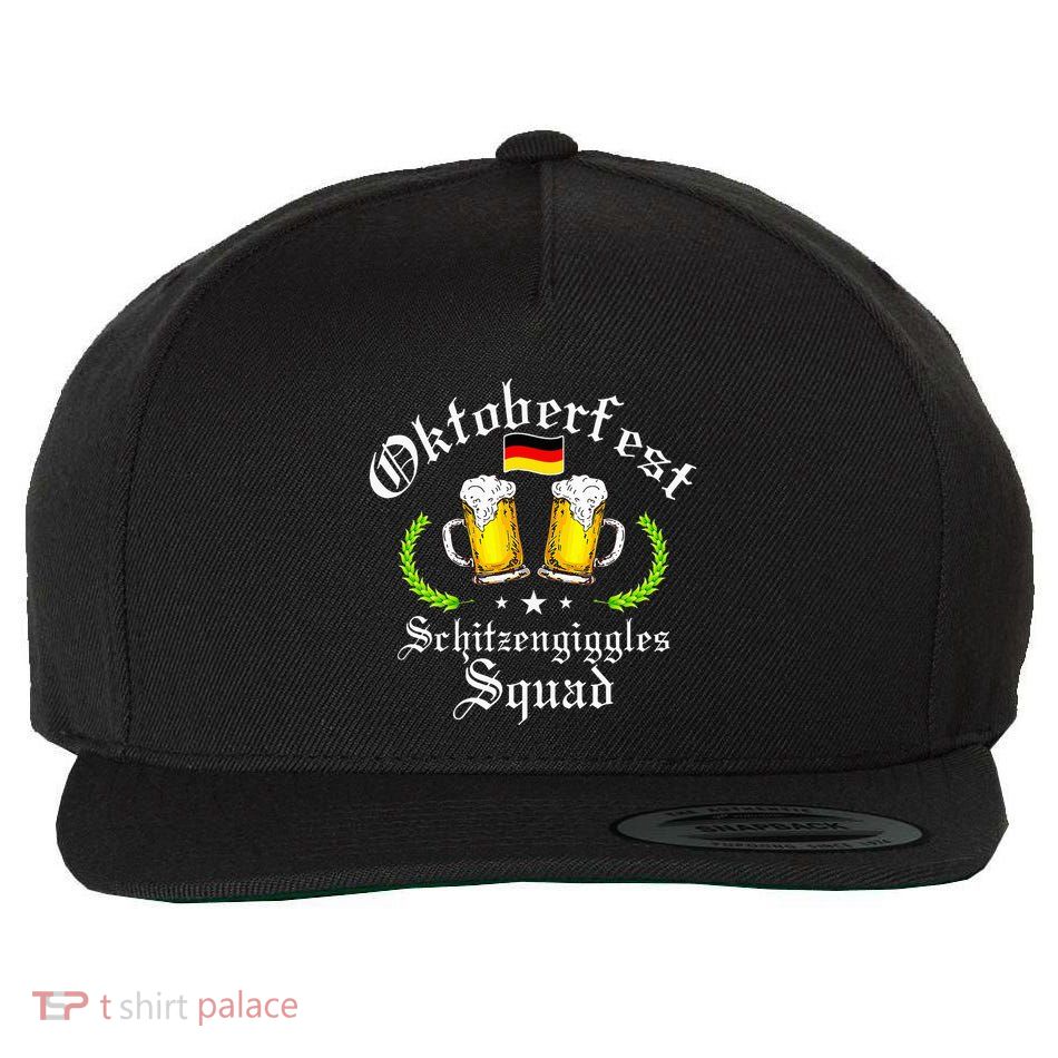 Oktoberfest Party Schitzengiggles Drinking Squad Wool Snapback Cap