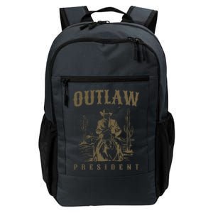 Outlaw President Trump Cow Trump 2024 Convicted Felon Daily Commute Backpack